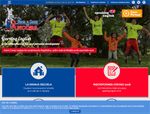 Tablet Screenshot of ancoraeducacion.com